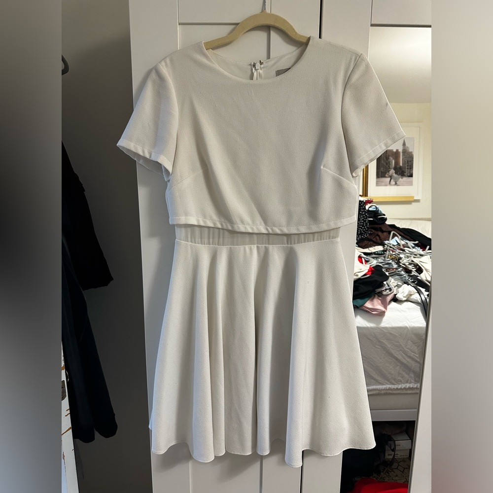 Super cute ASOS dress with mesh cutout